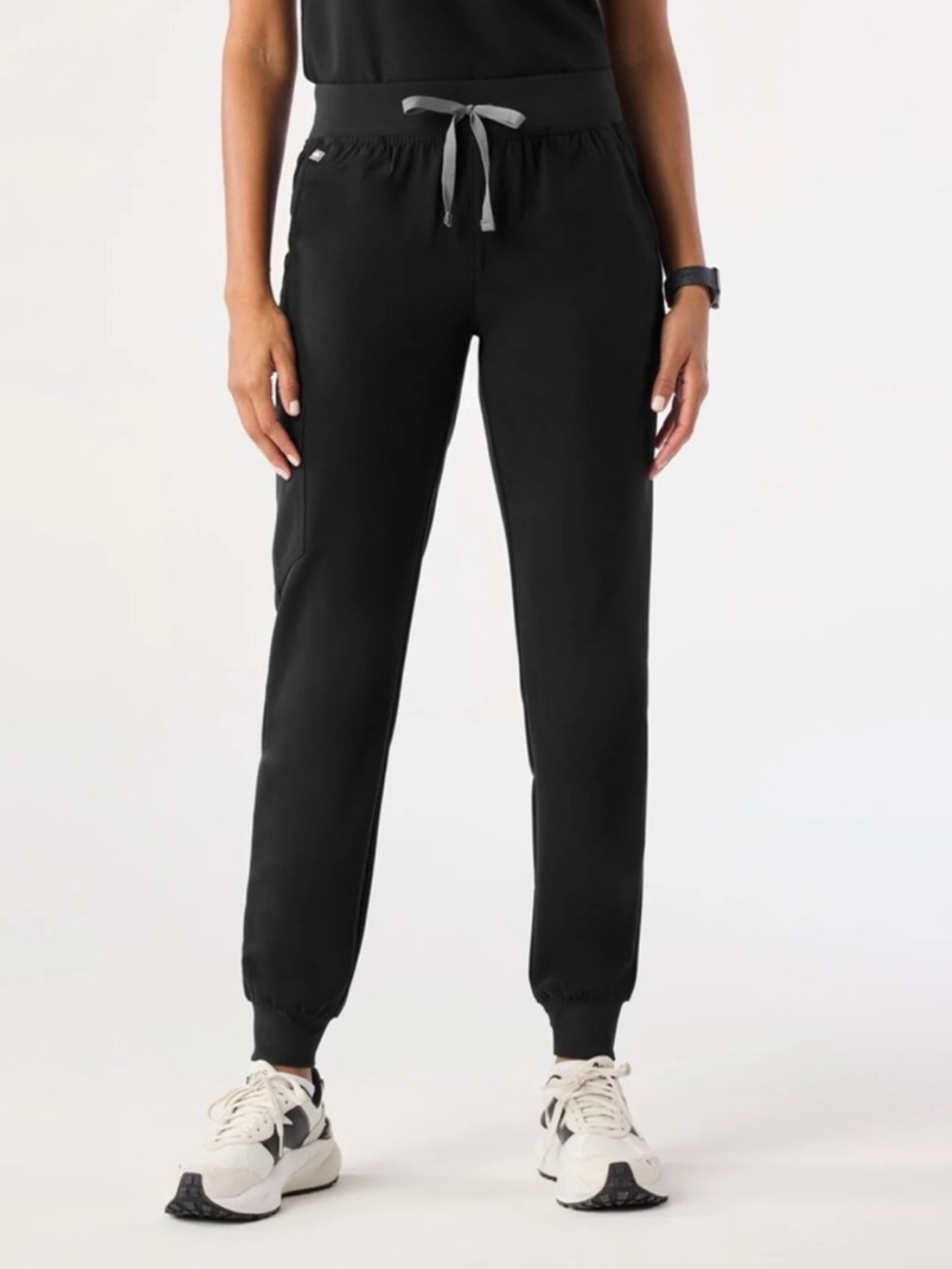 Figs Black XL Zamora Scrubs Joggers Womens